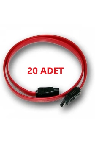 Navidata Sata Data Kablo Serial Ata Sata Kablo 20 Adet