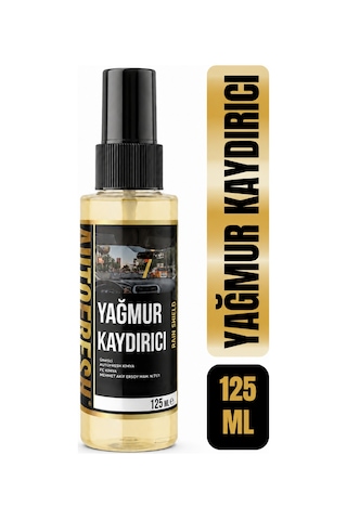 Araç Yağmur Kaydırıcı Sprey Araba Cam Ve Dış Yan Ayna Su Itici 125 Ml