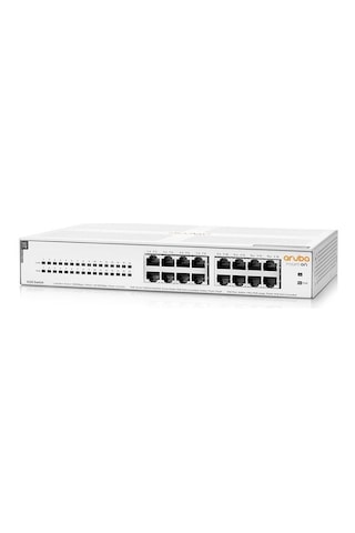 HPE Aruba IOn 1430 R8R48A 16 G Class4 PoE Yönetilemez Switch