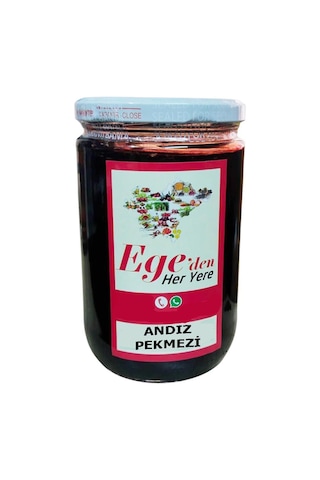 Köyceğiz Andız Pekmezi Soğuk Sıkım 950 Gr %100 Doğal Ve Katkısız