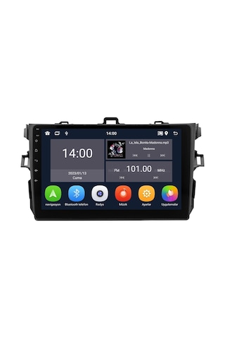 Toyota Corolla Android Multimedya Sistemi 2008-2012 Crv-4543xd