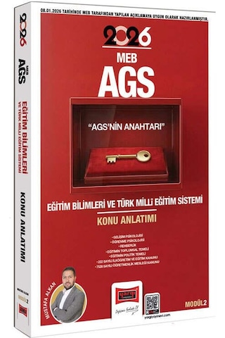 Yargı 2026 Meb Ags Anahtarı Eğitim Bilimleri Ve Türk Milli Eğitim Sistemi Konu Anlatımı Modül 2