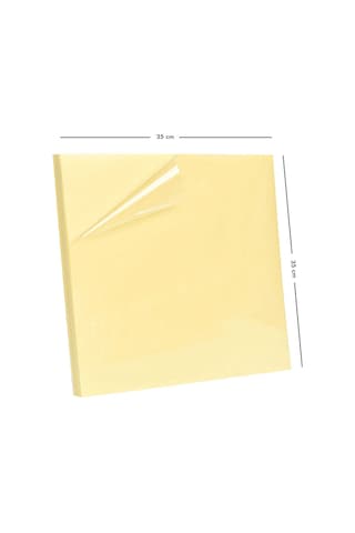 10 Adet Büyük Plaka 35x35 Cm Çift Taraflı Yapışkanlı Bant