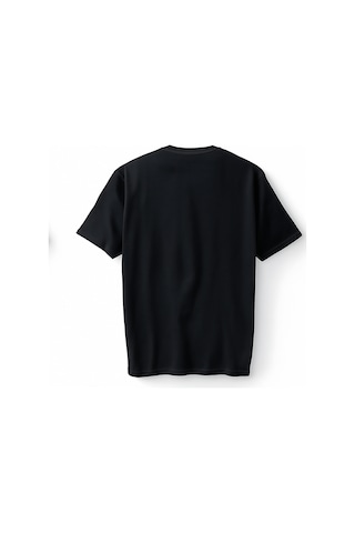 Bumeta Happy Halloween Oversize Unisex Tişört T-shirt Siyah