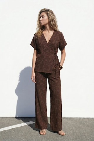 Lily Pantolon - Kahve-137523 Kahverengi