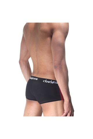 Darkzone Desenli Bordo Erkek Boxer - Dzn2417