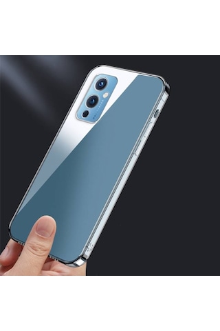 One Plus 9 İle Uyumlu Kılıf Şeffaf Kamera Korumalı Esnek Silikon Telefon Kılıfı Kapak