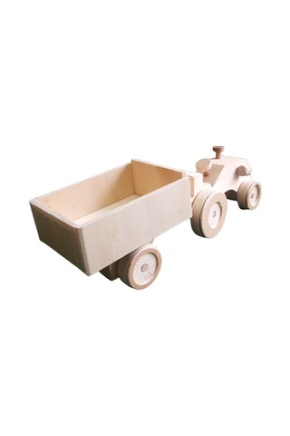 Ahşap Römorklu Traktör