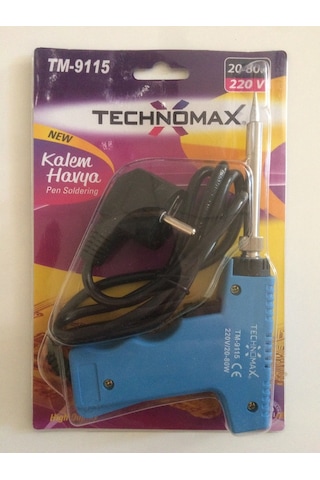 Technomax Tabancalı Kalem Havya Makinası 80 Watt 220 Volt
