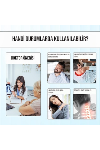 Mdsgroup Boyun Masaj Cihazı Yarı Otomatik&kumandalı Ortopedik Boyunluk//boyun Fıtığı// Çok Renkli
