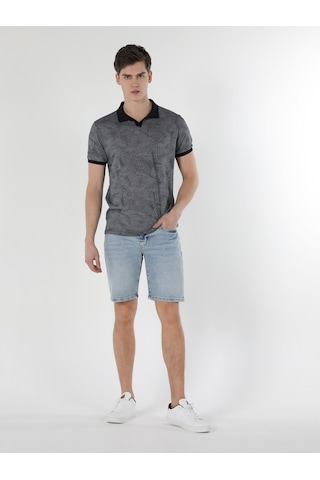 Colin's Regular Fit Polo Yaka Lacivert Erkek Kısa Kol Tişört CL1058214_Q1.V1_NAV Lacivert