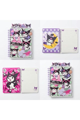 Kuromi Spiralli Defter Çok Renkli