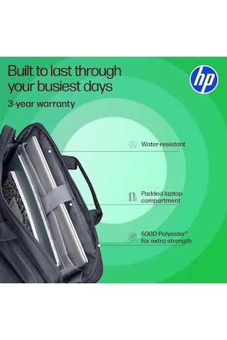 Hp 14" Everyday Laptop Çantası, 600d Geri Dönüşümlü Polyester, 9l Çok Renkli