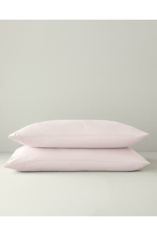 English Home Pure Pamuklu 2'li Yastık Kılıfı 50x70 Cm Toz Pembe Toz Pembe