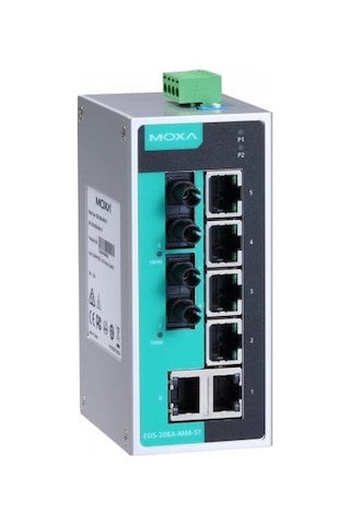 Moxa Eds-208a-mm-st