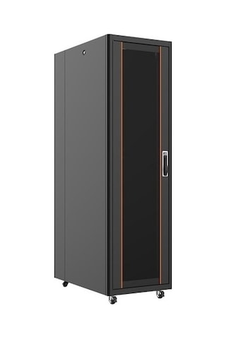Ager Vega AG-VB26U6010S1 26U 600 x 1000 MM Dikili Tip Siyah Kabinet