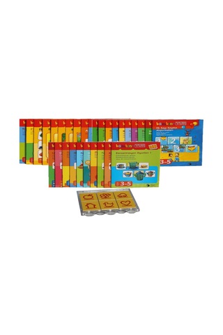 Bambinoyup 2 - 4 Yaş Dikkat Geliştirme Seti 30 Kitap 1kontrol Kutu