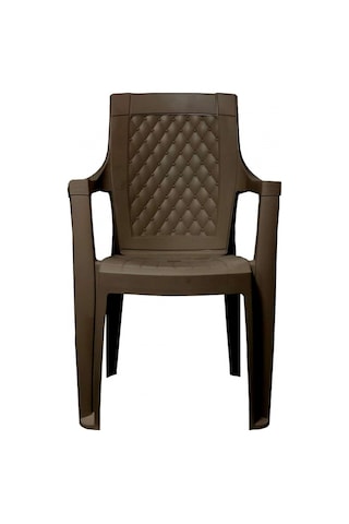 Buyukarısoy Elegance Rattan Efektli 4 6 Plastik Sandalye 70X120 Masa Takımı