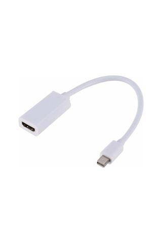 Mini Displayport To Hdmı Dönüştürücü Adaptör Beyaz