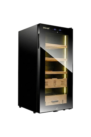 Lubinski Siyah Elektronik Puro Dolabı Ra-558 Lb-041