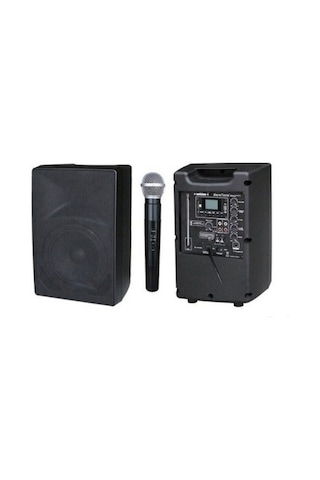 D Sound Max-06 Şarjlı 70W Taşınabilir Amfi Sistemi Seti