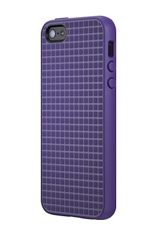 Speck Apple Uyumlu iPhone 4s/4 İle Pixelskin Hd Silikon Kılıf Mor Mor