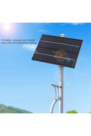 Konesam Yüksek Dönüşüm Oranı 3w 9v Güneş Paneli - Portatif, Dayanıklı, Ev Aydınlatması Ve Düşük Güçlü Cihazlar İçin Dıy