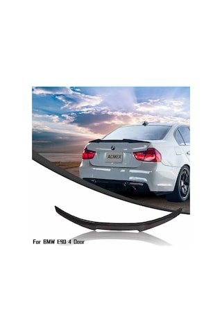 Bmw E90 M4 Boyalı Spoiler Pianoblack 2005-2012 Arası
