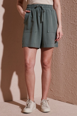Fashion Friends Bayan Short 25y0606k1 Haki Haki
