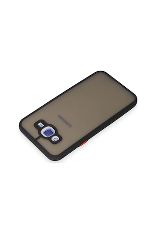 Gld-spt- Newface Samsung Uyumlu Galaxy J7 Kılıf Montreal Silikon Kapak - Siyah