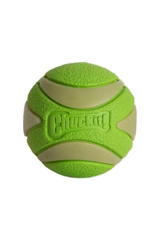 Chuckit Max Glow Ultra Squeaker Gece Parlayan Sesli Köpek Oyun Topu 6.5 CM