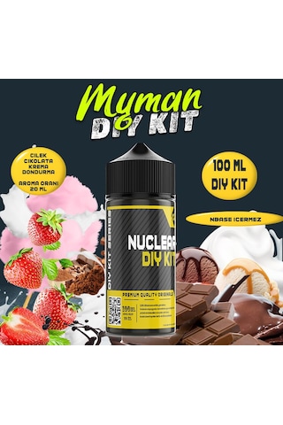 Nuclear 100 Ml Dıy Kit One Hit Wonder Myman Gıda Aroma 20 Ml Aroma İçerir