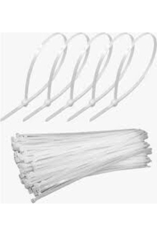 Tork Kablo Bağı Cırt Kelepçe 2,5mmx200mm Beyaz 100 'lü Paket