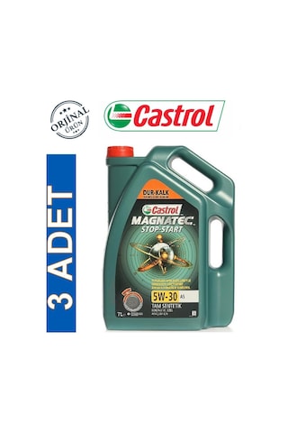 Castrol Magnatec Stop-Start 5W-30 A5 Motor Yağı 3 x 7 L