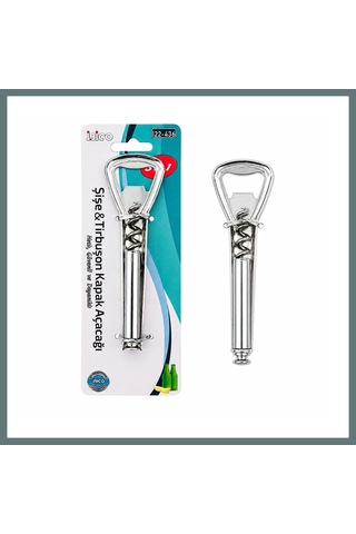 Ventra Metal 3in1 Tirbüşon Kapak Açacak Ventra Çok Renkli