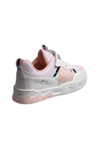 M.P One MP One Skyrunner Çocuk Velcro Beyaz-pembe Sneaker-beyaz - Pembe 26