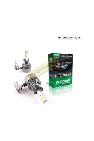 Sentinel Led Xenon H4 4000 Lm Şimşek Etkili