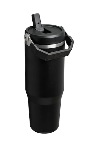 Stanley The Iceflow Flip Straw Pipetli Termos Bardak 0,89 Lt Siyah