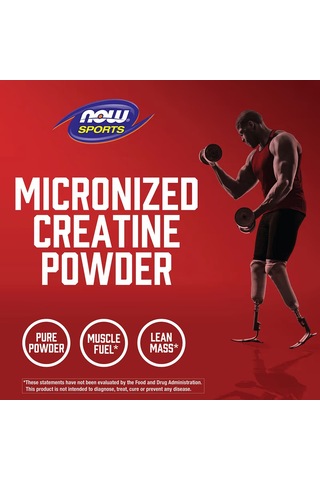 Now Foods Sports Micronized Creatine Monohydrate 500 Gram - 119 S