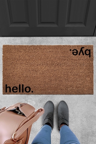 Evaşk Kapı Önü Paspası Vinil Tabanlı Kıl Ko ko Paspas Model:cc475-33