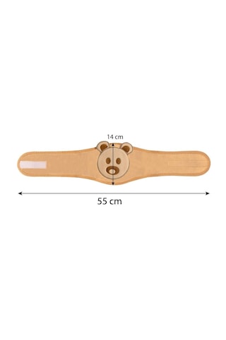 Sevi Bebe  Kiraz Çekirdekli Bel Bandı Art-685 Ekru