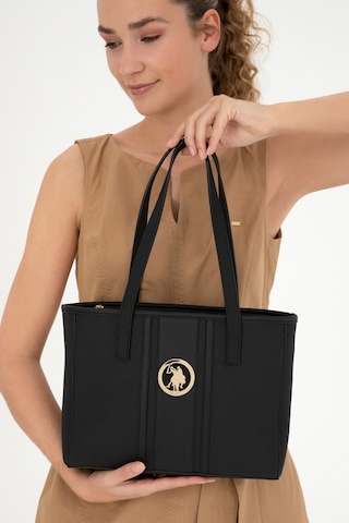 U.S. Polo Assn. Kadın Siyah Kol Çantası 50293679-VR046