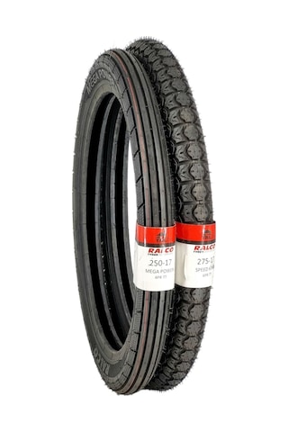 Ralco Tyres Cup Motor Lastik Takımı 275-17 Ve 250-17 Tt Tubetype - İç Lastikli Tip Ön Ve Arka Speedkingmpp