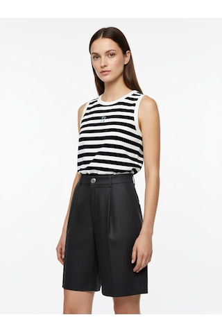 Xint Siyah Pamuk Dokulu Slim Fit Atlet 602558