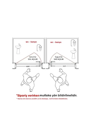 Siba Wc Banyo Kapı Kolu Krom/ınox 200-86-02-18/53