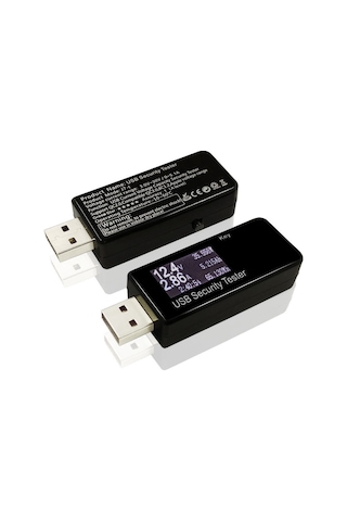 Yifomall Usb Şarj Test Cihazı - Akım, Voltaj, Güç Ve Kapasite Ölçer, Taşınabilir