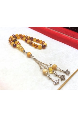 Kehribarkolik Damla Kehribar Bilek Boy Bonibon Tesbih