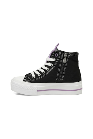 Wednesday Wende.f5fx Siyah Kız Çocuk High Sneaker 000000000101975555 Siyah