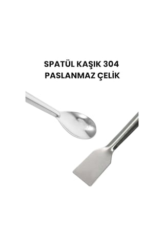 Spatül Kaşık Öğrenci Tipi 304