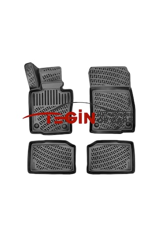 Mini Paceman 2015 Geometrik Desenli 3d Havuzlu Oto Paspas Siyah